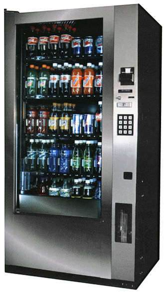 used soda can vending machine